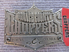 Orange County Choppers New York Belt Buckle NEW limited edition 2004 140