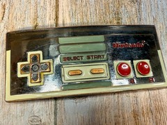Nintendo 2011 NES Video Game Controller Used Video Game System Belt Buckle