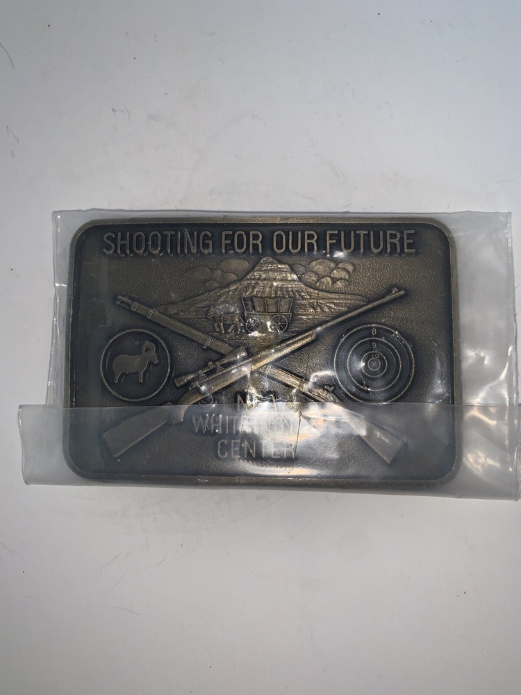 NRA Whittington Center Belt Buckle Shooting For Our Future New Mexico SEALED
