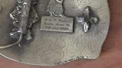 Going Great Getty Truck Stop George Lindsey Belt Buckle, NEW! Collectible