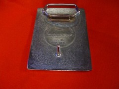 VINTAGE PREOWNED RUNNIN&rsquo;STRONG WITH TEAM SNAP ON Chrome-Brass Belt Buckle