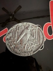 Bigfoot Sasquatch Belt Buckle New Old Stock Western Cowboy Americana