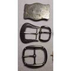 15 Pc Mens Womens Belt Buckles For Crafting Repair Parts