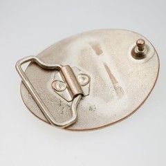 Gran Canaria Dog Belt Buckle, Rosepearl – Pitbull Belt Buckle Oval