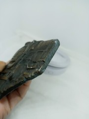 Vtg. Install 1978 Bronze Locomotive Train Belt Buckle. Antiq Finish.#1142. Heavy