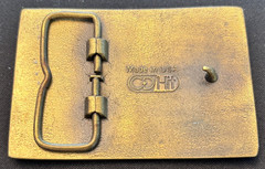 WALNU GROVE 4X4, A TRADITION OF QUALITY, Brass Belt Buckle