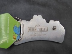 New 123 Sesame Street Metal Belt Buckle ~ 1.25&Prime; belt wide – 2011