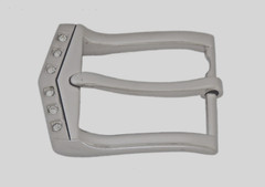 Pin Belt Buckles for Men&rsquo;s Fits 1.25″ inch 32 mm Jeans Belt Silver Blinged Style