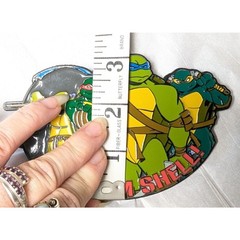 TMNT Teenage Mutant Ninja Turtles Belt Buckle GIVE &lsquo;EM SHELL! 2012 adult viacom