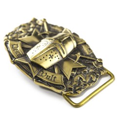 Belt buckle « Templar »; knight order belt buckle; Crusader Knight buckle