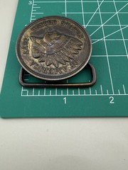 Indian Head Liberty Coin Style Belt Buckle 1877 Americana Gift
