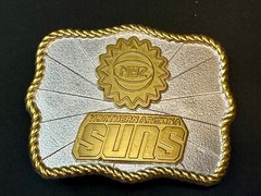 NAZ Northern Arizona Suns Basketball Team NBA G League Belt Buckle