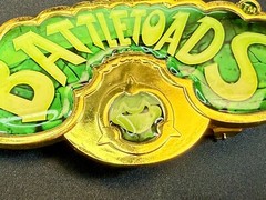 BATTLETOADS Loot Crate DX Gaming Exclusive Retro Game Nintendo Belt Buckle