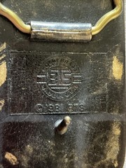 New Vintage BTS 1981 Solid Brass Cameron Aviation Safety Employee Belt Buckle