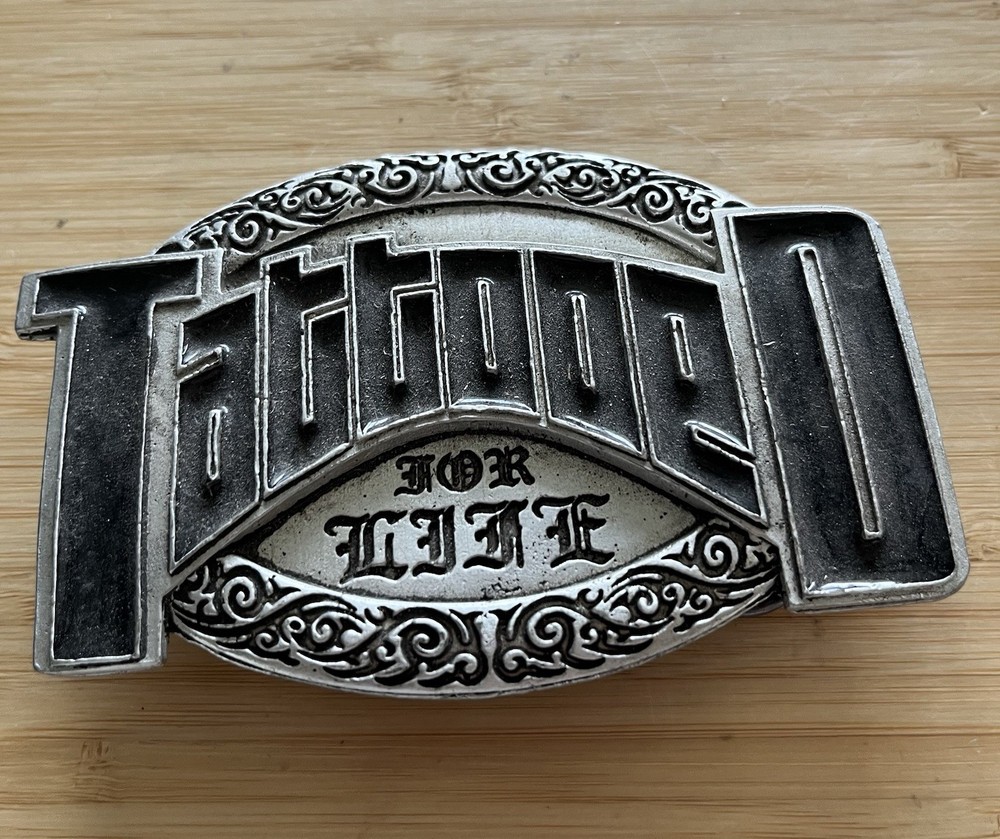 2006 Hot Leather / Good Sports Inc. “Tattooed For Life” Belt Buckle