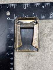 Vintage Construction Belt Buckle P&H Pawling Harnischfeger “Quality P&H Service”