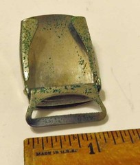 Scarce 1950s–60s BALLANTINE Beer Belt Buckle Company Driver Issue