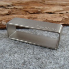 33/35/38mm Titanium Anti-allergy Belt Loop For Belt Buckles Fit Belt Belt Loops