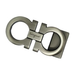 Brushed gunmeta Ferragamo Alloy Classic belt Buckle for 34-35mm belt Men