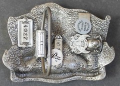 Pewter Protect Our American Heritage Belt Buckle – Great American Product