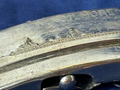 Vtg Naval USS HW Gilmore AS-16 Belt Buckle Fulton-Class Submarine Tender Japan