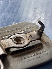 Remington Since 1816 – « Canada Goose » Belt Buckle by Sid Bell Pewter Circa 1980