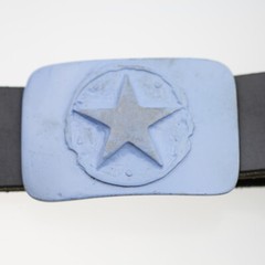 Belt buckle star belt fasteners removable buckle for leather belt 4 cm gs19