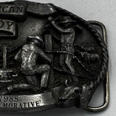 Arroyo Grande Buckle Co 1988 American Cowboy Limited Edition Belt Buckle 295