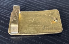 Vintage American Bowling Congress ABC 1966 1967 Most Improved Award Belt Buckl