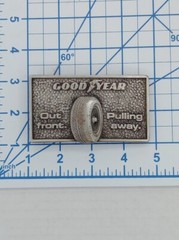 Goodyear Tires Belt Buckle Vintage 1978 Metal Michelin Tire & Rubber Collector