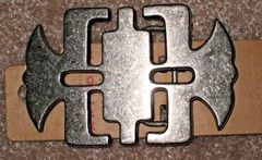 Belt Buckle. Arizona Jean Co. Western. 1.5&Prime; Wide. Solid Metal. NWT.