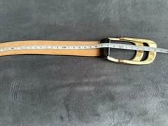 GUCCI Pre-Owned Vintage Gold Buckle Belt