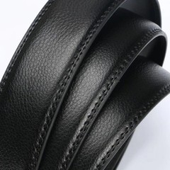 Men&rsquo;s Automatic Buckle Belts, 3.5cm Wide, Buckleless Body, H