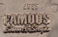 Vintage Belt Buckle Famous Stars and Straps American Flag Cadillac