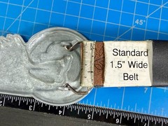 Eagle Skull Motorcycle Wheel Chopper Biker&rsquo;s Rider&rsquo;s Figural Cutout Belt Buckle
