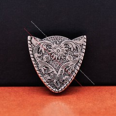 39mm Engraved Western Flower Silver Equestrian Bridle Halter Belt Buckle Set 3pc