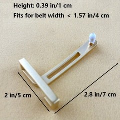 1pc Inner Width 4cm Stainless Steel Belt Buckle for DIY belt Making Accessories