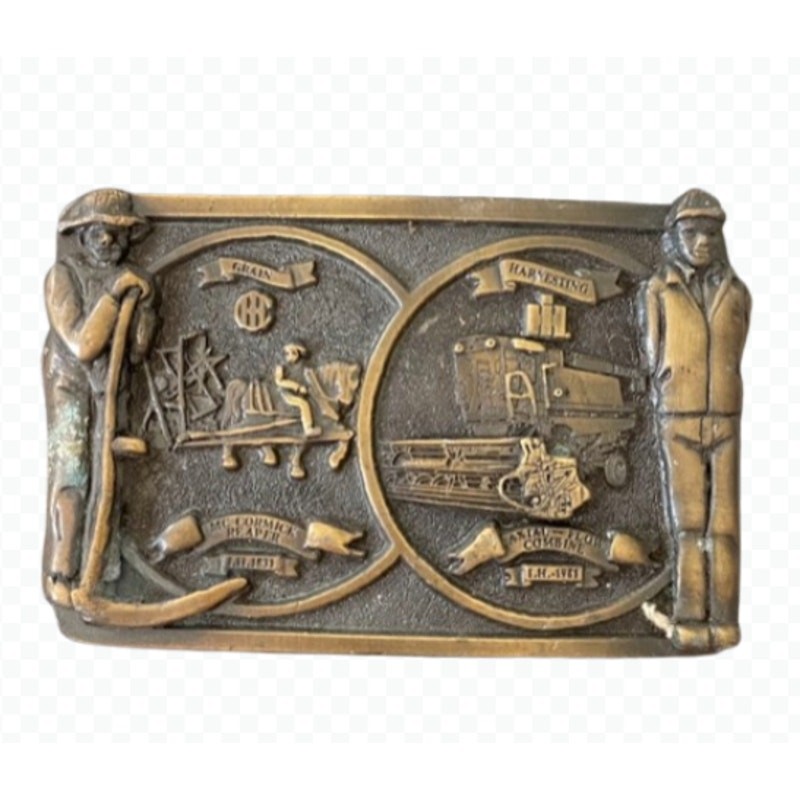 Vintage Spec Cast International Harvester Limited Edition Belt Buckle