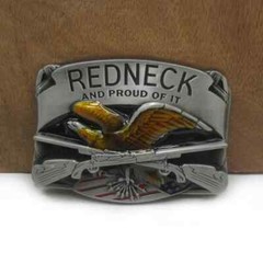 Redneck proud of it belt buckle for Men&rsquo;s Suitable Wide Belt