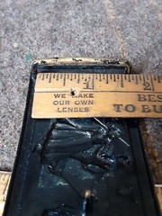 vintage Copper? Belt Buckle western cowboy Square Dancing Hoedown
