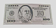 Money $100 Bill Dollar Sign Belt Buckle Cosplay Halloween Costume Party New Men