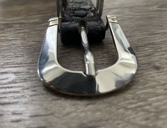 James Reid 14k Gold .925 Sterling Mariner Belt Buckle Set ✅