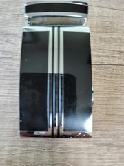 Metal Silver / Black Buckle Belt
