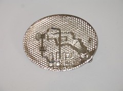I Don&rsquo;t Dial 911 Belt Buckle Pistol Pewter Belt Buckle