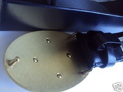 BNWT THE ORIGINAL RALPH LAUREN BIG HORSE HEAD CROWN BUCKLE BELT W38