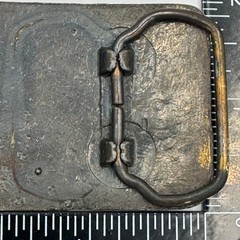 Winchester Repeating Arms Belt Buckle Vintage New Haven Rifle Brass Tone Metal