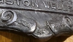 Lewis Buckles Livingston & Wells Co. Foreign Domestic Gold Dealers Wells &Co Vtg