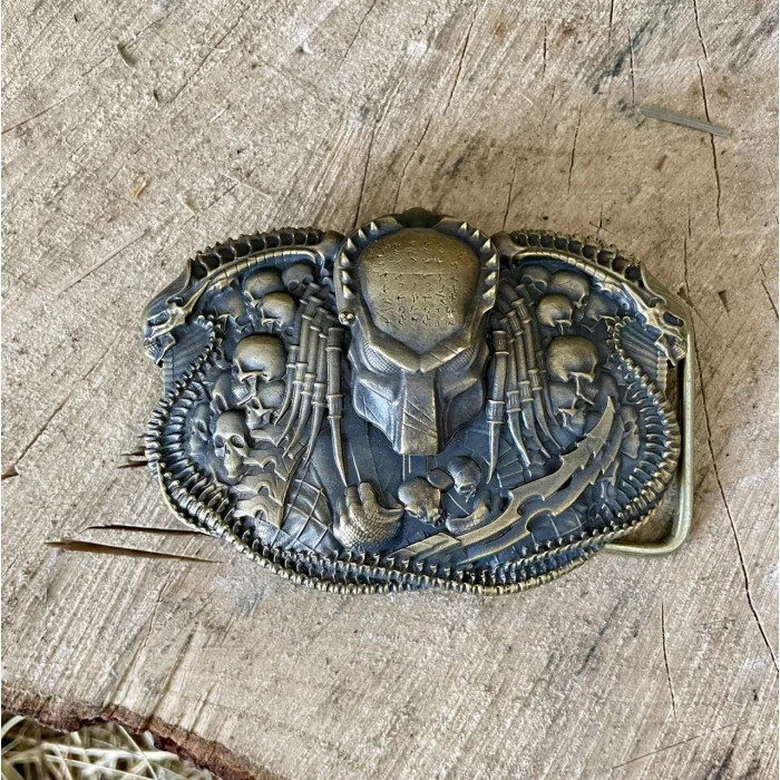 Mens Belt Buckle »PREDATOR »Solid Handmade Brass Buckle Vintage Viking Brass Bucki