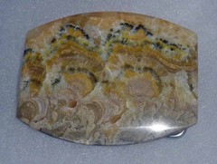 Handcrafted, Jasper, Agate Gemstone Belt Buckle polished natural stone- Pick 1