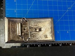 One Hundred Dollar Bill Picture Note United States of America Belt Buckle